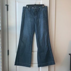 Roxy Wide-legged Jeans, size 9